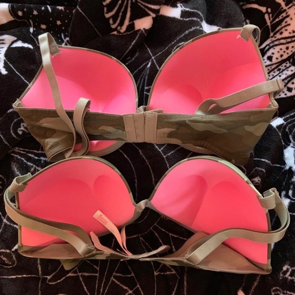 New Victorias Secret PINK Super Push Up Bra - Picture 2 of 2